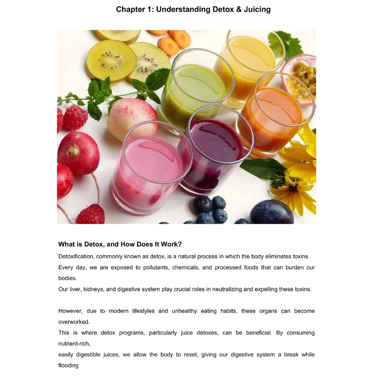 The Ultimate Juice Detox