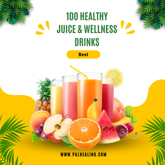 100 Healthy Juice & Wellness Drink Recipes